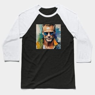 Watercolors with Sting Baseball T-Shirt